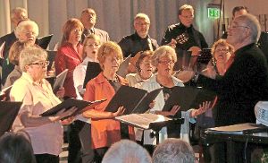 Der gemischte Chor unter Leitung von Peter Eisele tritt am Samstag im, Bürgersaal auf. Foto: Chor Foto: Schwarzwälder-Bote
