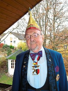 Bruno Hospes aus Ostelsheim wurde mit dem Hirsch am Goldenen Vlies ausgezeichnet  und zum Ritter erhoben. Foto: Stocker Foto: Schwarzwälder-Bote