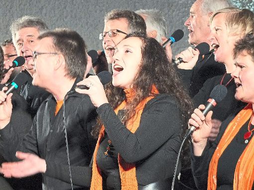 Begeisternde Gospelmusik bot der Chor Voices of Joy  in der katholischen Kirche in Niedereschach.   Foto: Bantle Foto: Schwarzwälder-Bote
