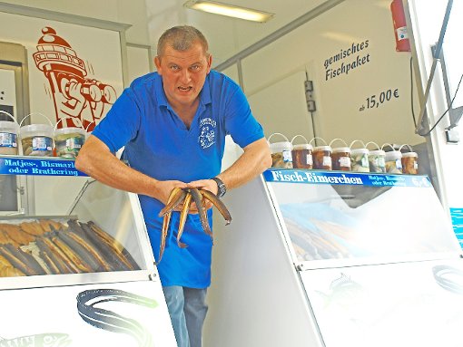 Mit dem  Hamburger Fischmarkt  haben  gestern in Calw ereignisreiche Tage begonnen.  Foto: Hölle Foto: Schwarzwälder-Bote