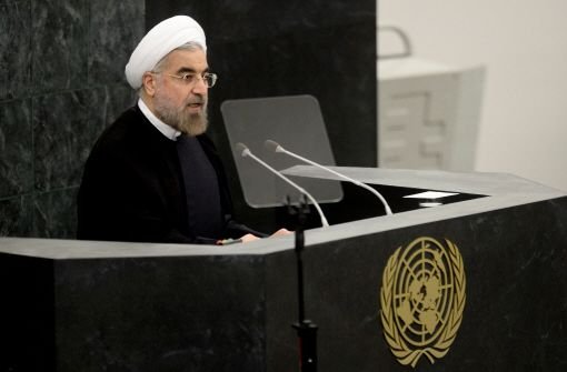 Die erste Rede von Irans neuem Präsidenten Hassan Ruhani vor der UN-Vollversammlung war mit Spannung erwartet worden.  Foto: dpa