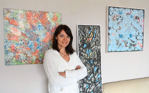 Die Malerin Elena Baskatov zeigt ihre Werke ab Mittwoch im Schiltacher Treffpunkt. Foto: Treffpunkt Foto: Schwarzwälder-Bote