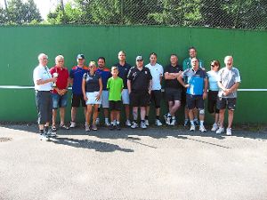 Sechs  Mannschaften nahmen am Turnier teil. Foto: Tennisclub Foto: Schwarzwälder-Bote