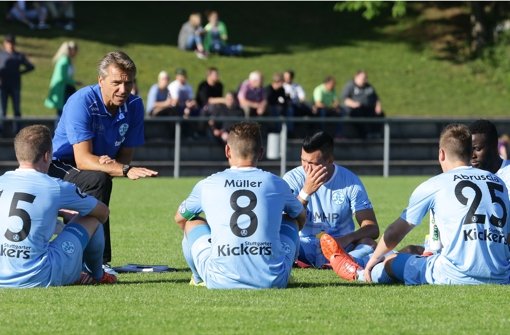 Die Stuttgarter Kickers starten am Samstag in die neue Saison.  Foto: Pressefoto Baumann