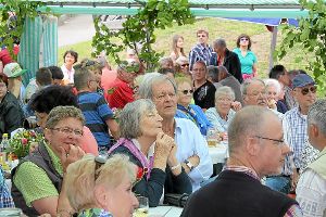 So viel Gäste wie noch nie besuchten gestern das Backhausfest in Bühlingen.  Foto: Schmidt Foto: Schwarzwälder-Bote