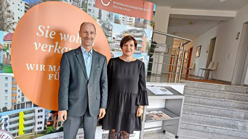 Karl-Heinz Welte und Andrea Scherer Foto: Eyckeler