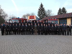 Alle Kommandanten der Feuerwehren im Kreis Calw trafen sich in Schömberg zu den traditionellen Schömberger Feuerwehrgesprächen. Foto: Stocker