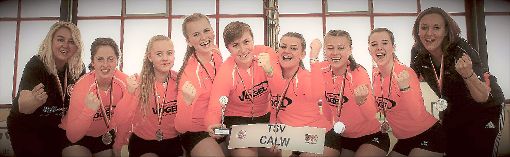 Wieder eine Medaille: Die A-Juniorinnen des TSV Calw sind deutscher Vizemeister. Foto: TSV Calw