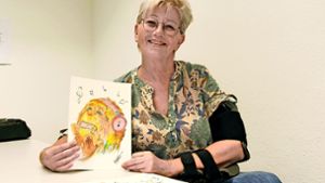 Anita Wiedenhöfer  zeichnet Karikaturen von Charles bis Abel