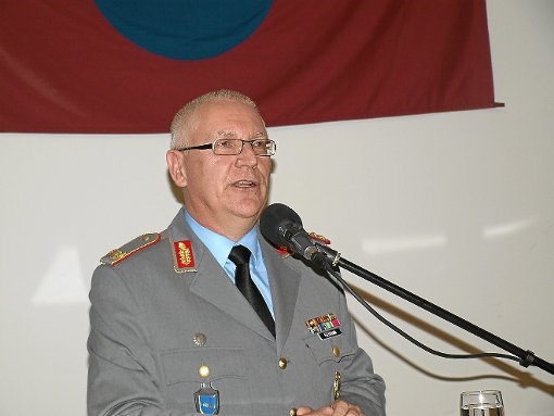 General Feldmann verlässt am 1. März das KSK. Foto: Hölle Foto: Schwarzwälder-Bote