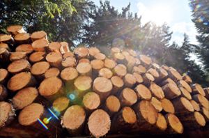 Das Holz der Gemeinde Winterlingen vermarktet bis zum 30. Juni nächsten Jahres die Stadt Albstadt im Rahmen einer befristeten Zusammenarbeit. Foto: Schmidt Foto: Schwarzwälder-Bote