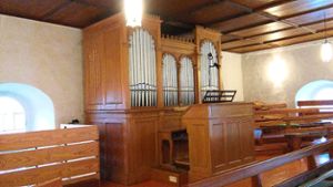 Die Orgel in der Mindersbacher Kirche. Foto: Köhler Foto: Schwarzwälder-Bote