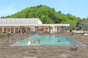 Das Kinzigtalbad soll zum Paradies für Schwimmer werden. Archivfoto: Lehmann Architekten Foto: Schwarzwälder-Bote