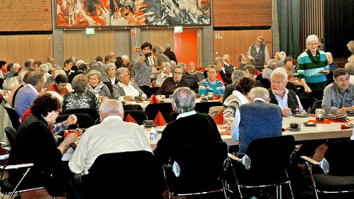 Die Senioren fühlen sich beim Vereinsalterstreffen wohl.  Foto: Lucas Kienzler Foto: Schwarzwälder-Bote