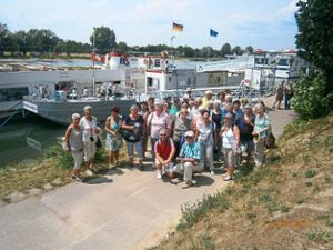 Die Kur und Bäder GmbH belohnt ihre Solemar-Saunastammgäste mit Ausflügen. Dieses Mal stand eine Schleusenfahrt auf dem Rhein auf dem Programm. Foto: KuBä Foto: Schwarzwälder-Bote