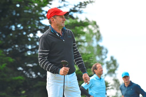 Harry Bodmer bei seinem Hobby Golf.  Foto: Hugger Foto: Schwarzwälder-Bote