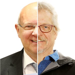 Helmut Reitemann (links)