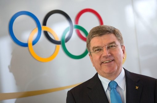 Berlin bewirbt sich um die Olympischen Spiele. Das dürfte auch IOC-Präsident Thomas Bach gefallen. Foto: dpa