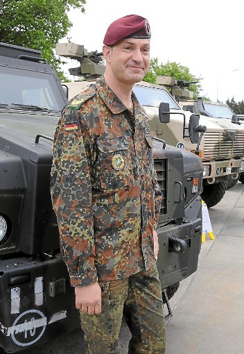 Brigadegeneral Dag Baehr, Kommandeur des Kommandos Spezialkräfte. Foto: Fritsch Foto: Schwarzwälder-Bote