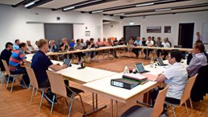 Der Schömberger Gemeinderat tagt im neuen Feuerwehrhaus. Foto: Archiv/Visel