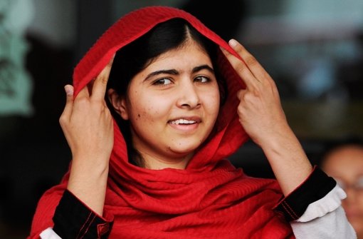Ikone im Kampf gegen Extremismus: Malala Foto: dpa
