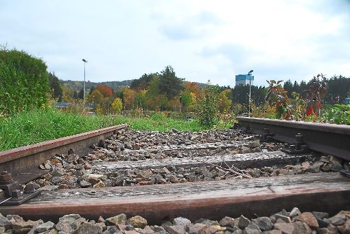 Die gekappte Bahnlinie bei Heumaden wird wieder hergestellt.  Foto: Bernklau Foto: Schwarzwälder-Bote
