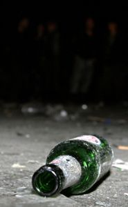 Leere Flaschen rund um die Festhalle werden im Gemeinderat angesprochen.  Foto: Burgi Foto: Schwarzwälder-Bote