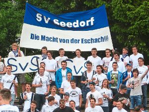 Der SV Seedorf möchte seinen Fans zum dritten Mal in Folge den Pokal präsentieren.  Foto: Neff