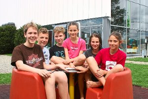 Die kleine Gruppe der Nagolder Schwimmer hat   beim Bärencup in Bernhausen eine Reihe neuer Bestzeiten erreicht. Foto: Schwarzwälder-Bote