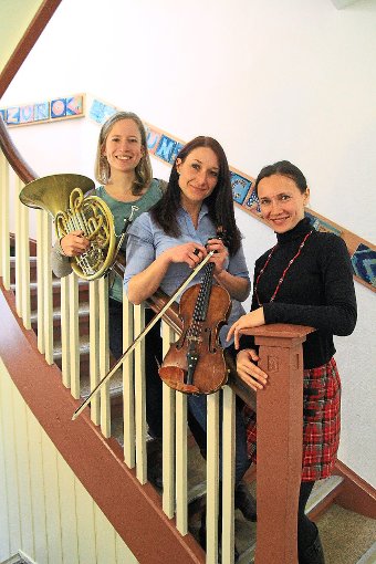 Drei Lehrerinnen treten am Sonntag bei der Konzertreihe piccola musica auf.  Foto: Musik- und Kunstschule Foto: Schwarzwälder-Bote