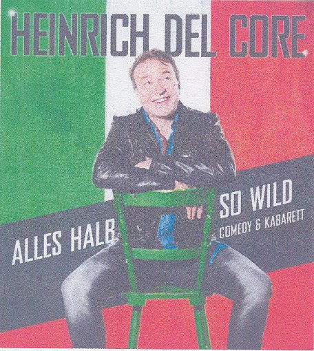 Bei Heinrich Del Core ist Alles halb so wild. Foto: Del Core Foto: Schwarzwälder-Bote