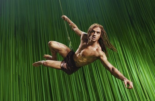 Tarzan schwingt sich in Stuttgart erfolgreich von Liane zu Liane Foto: Stage Entertainment