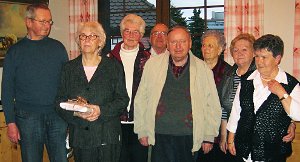 Zahlreiche Mitglieder geehrt hat die Rheuma-Liga Albstadt bei ihrer Hauptversammlung. Foto: Schwarzwälder-Bote