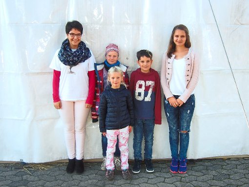 Ronja Krknjak (von links), Janina Mauch, Anika Mauch sowie Lukas und Vera Krknjak sahnten Erfolge ab. Foto: Schwarzwälder-Bote