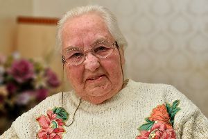 Berta Klengel feiert heute ihren 90. Geburtstag. Foto: Morlok Foto: Schwarzwälder-Bote