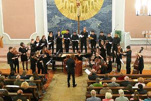 Das Landesjugendbarockorchester Baden-Württemberg begeisterte das Publikum. Foto: Tröger Foto: Schwarzwälder-Bote