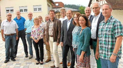 Der Schietinger Ortschaftsrat traf sich zur konstituierenden Sitzung.  Foto: Bernklau Foto: Schwarzwälder-Bote