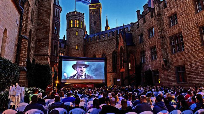 Indiana Jones lockt Hunderte auf die Burg Hohenzollern