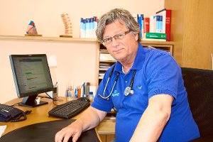 Peter Krumrey ist Sprecher der Altensteiger Ärzte. Foto: Köncke Foto: Schwarzwälder-Bote