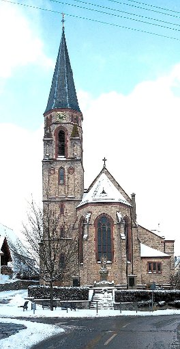 In der St. Agatha-Kirche in Salzstetten gab es im vergangenen Jahr keine Hochzeit. Foto: Maier Foto: Schwarzwälder-Bote