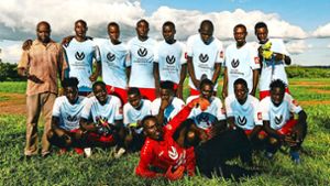 Die Fußballmannschaft von Nyamakate United Foto: Manfred Engisch