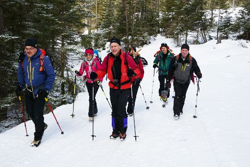 Dem Winter entgegen: Mitglieder des Alpenvereins waren in Tirol. Foto: Jansen Foto: Schwarzwälder-Bote