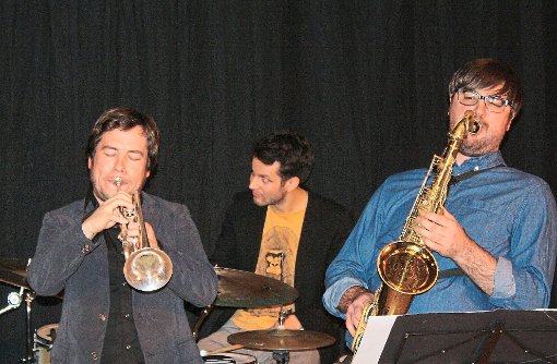 Die Jazzer um Robert Giegling entfalteten einen sympathischen Mannschaftsgeist. Foto: Körholz Foto: Schwarzwälder-Bote