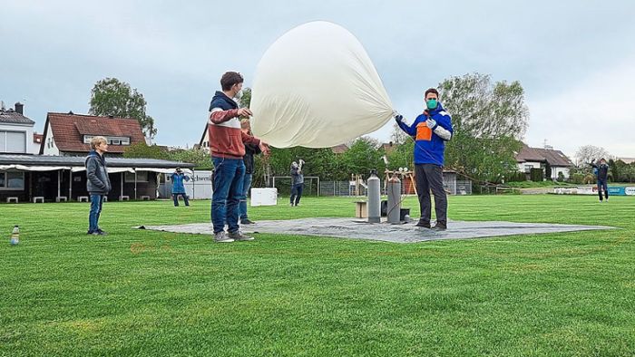 Neubulacher Schule startet Wetterballon 