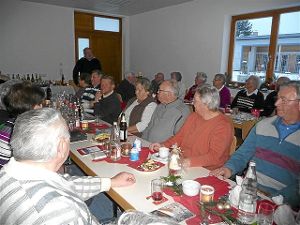 Ein fröhlich-besinnliches Programm erlebten die Gäste der Seniorenfeier in Bechtoldsweiler.  Foto: Wolf Foto: Schwarzwälder-Bote