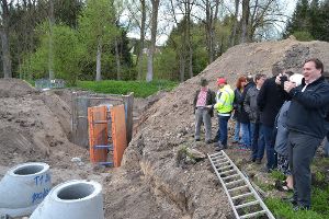 Probleme mit dem Aushub gibt es im neuen Lauffener Baugebiet Neckaraue. Foto: Schwarzwälder-Bote