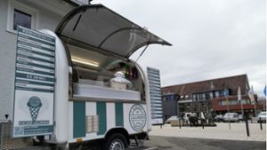 In Deißlingen gibt es seit Kurzem einen mobilen Eiswagen. Foto: Hengstler