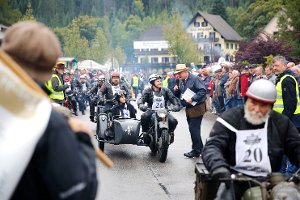Motorräder straten am Samstag, 24. September wieder zum Ruhestein-Bergpreis.  Foto: Baiersbronn-Toursitk/Archiv Michel