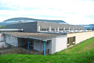 Die Murgtalhalle in Baiersbronn soll an  der Ostseite erweitert werden.  Foto: Braun Foto: Schwarzwälder-Bote