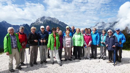 Herrliche Alpenpanoramen bekamen die Wanderer vom Ebinger Albverein geboten.  Foto: Neumayer Foto: Schwarzwälder-Bote